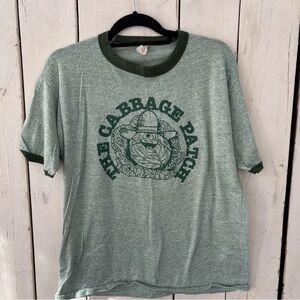 VTG The Cabbage Patch Moosehead Lake Maine TShirt XL Green Great Heads Meet